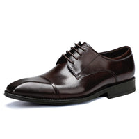 Classic Casual 3D Squaretoe Leather Shoes For Me