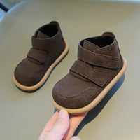 Boys' Retro Velcro Boots