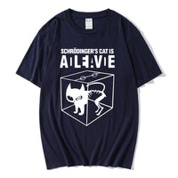 Han Hent The Big Bang Theory Shirt Schrodinger''s Cat T-shirt S Men Swag Funny Cotton Short Sleeve T Shirt S Summer T Shirt Homme