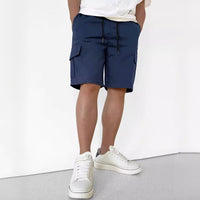 European And American Men's Summer Sports Casual Oversized Cargo Pants Shorts