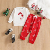 Christmas Candy Cane Embroidery Set