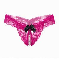Sexy Pearl Thong High Elastic