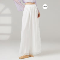 Womens Loose-fit Chiffon Pants For Classical Dance, Chinese-style