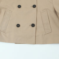 European And American Style Fashionable All-match Short Double Breasted Trench Coat
