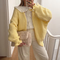 European And American Casual Solid Color Long-sleeved Shirt
