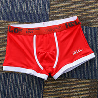 Personality Summer Men's Ice Silk Boxer