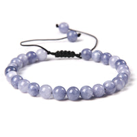 6mm Natural Stone Beads Womens Bracelet Yoga Energy Sports