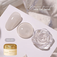 Milk Jelly Solid Color Summer Ice UV Polish