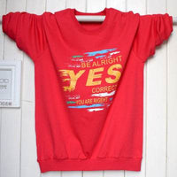 Boys Oversized Cotton Long Sleeved T Shirt