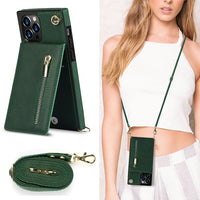 Leather Case Card  12 Messenger Phone Case Explosive Style