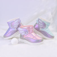 Children's Waterproof Non-slip Middle Tube Warm Snow Boots