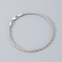 Hip-hop Trendy Braided Chain Couple Bracelet Accessory