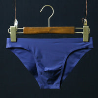 Men's Seamless Triangle Underwear Ice Silk Low Waist