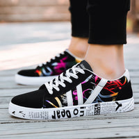 Camouflage Men's Canvas Shoes Korean Style Trendy Casual