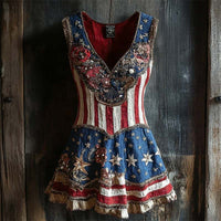 Trendy On-trend Printed Womens Dress