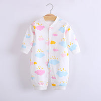 Children's Fashion Combed Cotton Printed Jumpsuit