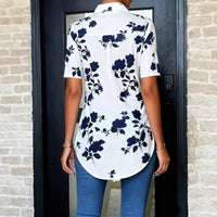 Fashionable Printed Women's Top