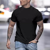 T-shirt Crew Neck Casual Trendy Tops