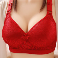 Women's Plus Size Thin And Comfortable Breathable Bra