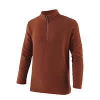 Stand Collar Half Zip Sweater Men's Dralon Sweater