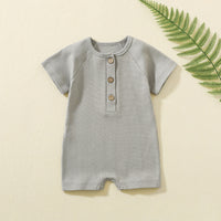 Summer Short-sleeved Baby Fart Jacket