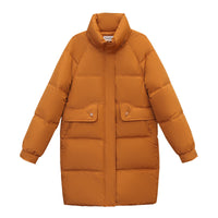 Down Cotton-padded Jacket Fashionable Cotton Coat Hooded