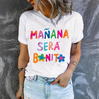 3D-printed Chic Casual Womens Short-sleeve Crewneck T-shirt