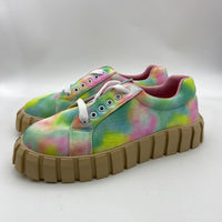 Round Toe Deep Mouth Canvas Platform Flat Heel Comfortable Men's And Women's Casual Shoes