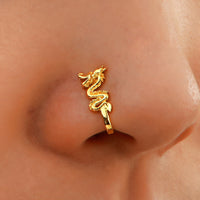 Perforation-free U-shaped Animal Nose Clip