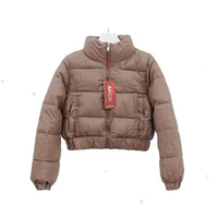 Autumn And Winter Stand-up Collar Downcotton-padded Jacket