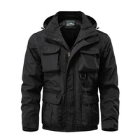 Outdoor Windproof Shell Loose Casual Multi-pocket Workwear Jacket