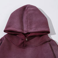 Letter Loose Casual Hooded Sweater