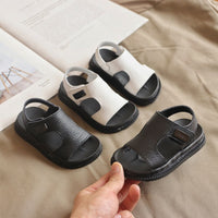 Soft Bottom Non-slip Children Sports Leather Beach Sandals