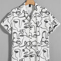 New Men's 3D Digital Printing Top