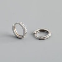 Light-luxury Zircon Hoop Earrings For Women