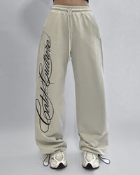 Printed Pattern Stretchy High-Street Dark Gothic Long Pants