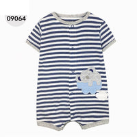 Cotton Baby Short Sleeve One Piece Romper