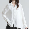 Lace Streamer Long Sleeve Shirt For Women