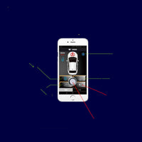 APP Remote Control Central   To Lock And  The Tail Box