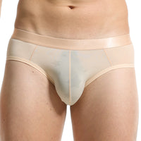 Men's Briefs Sexy Thin Nylon Jacquard Underwear Breathable
