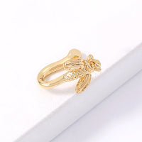 Fashion Golden Bee Nose Ring Mini Cute Animal