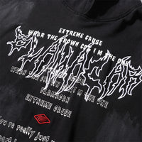 Fashion Personalized Graffiti Printed Hoodie Men