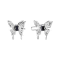 Liquid Metal Butterfly Belt Buckle
