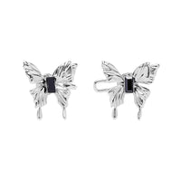 Liquid Metal Butterfly Belt Buckle