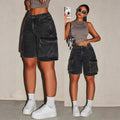 Retro Workwear Denim Shorts From Europe And The US