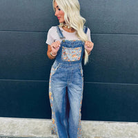 New Winter High Waisted Denim Overalls