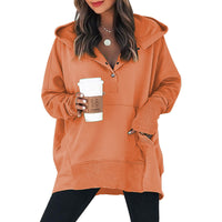 Womens New Loose Casual Batwing Hoodie With A Hood