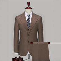 Italian Naples Men's Business Formal Casual Suit