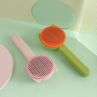 One Button Hair Removal Cleaning And Massage Of New Pet Comb