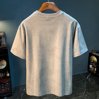 Men's Retro Snowflake Casual Short Sleeve